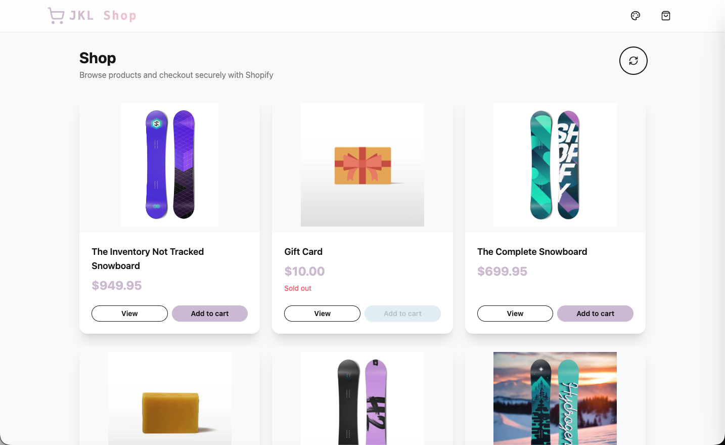 Product Store